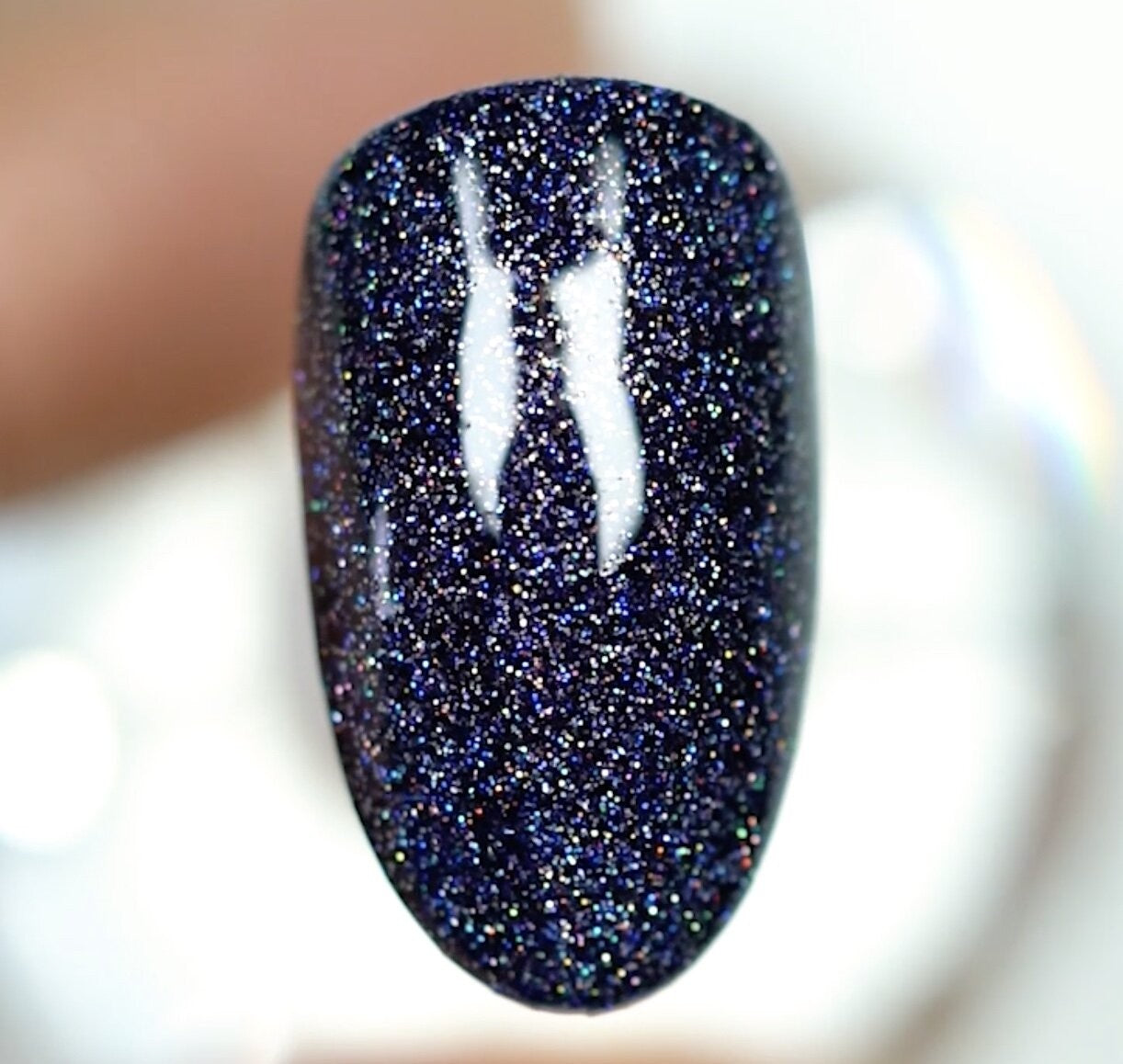 DND DC Mermaid Gel Nail Polish 253 Midnight