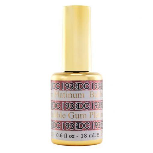 DND DC Platinum Gel Nail Polish 193 Bubble Gum