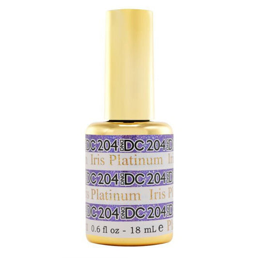 DND DC Platinum Gel Nail Polish 204 Iris Platinum