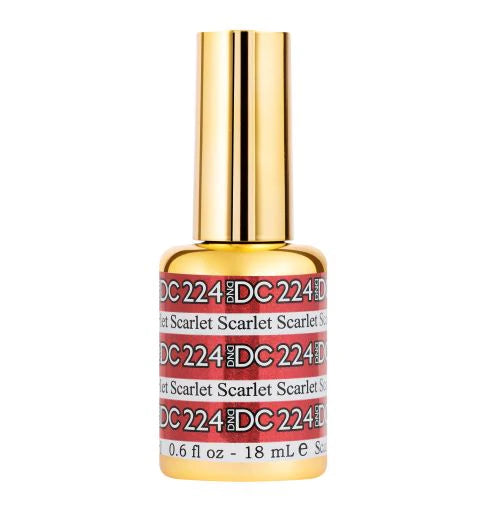 DND DC mermaid Gel Nail Polish 224 Scarlet