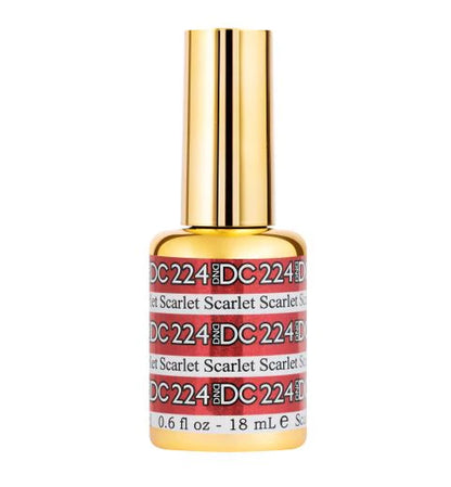 DND DC mermaid Gel Nail Polish 224 Scarlet