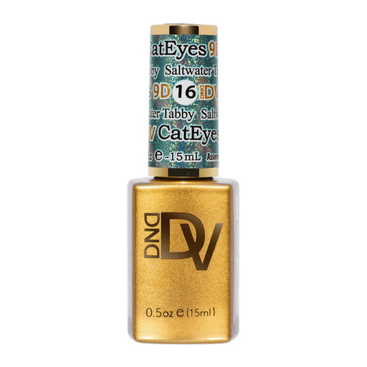DND DIVA 9d Cat Eye Gel Nail Polish 16 Saltwater Tabby