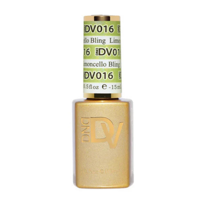 DND DIVA Gel Nail Polish 016 Limoncello Bling