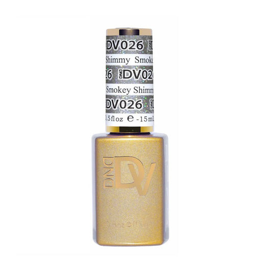 DND DIVA Gel Nail Polish 026 Smokey Shimmy