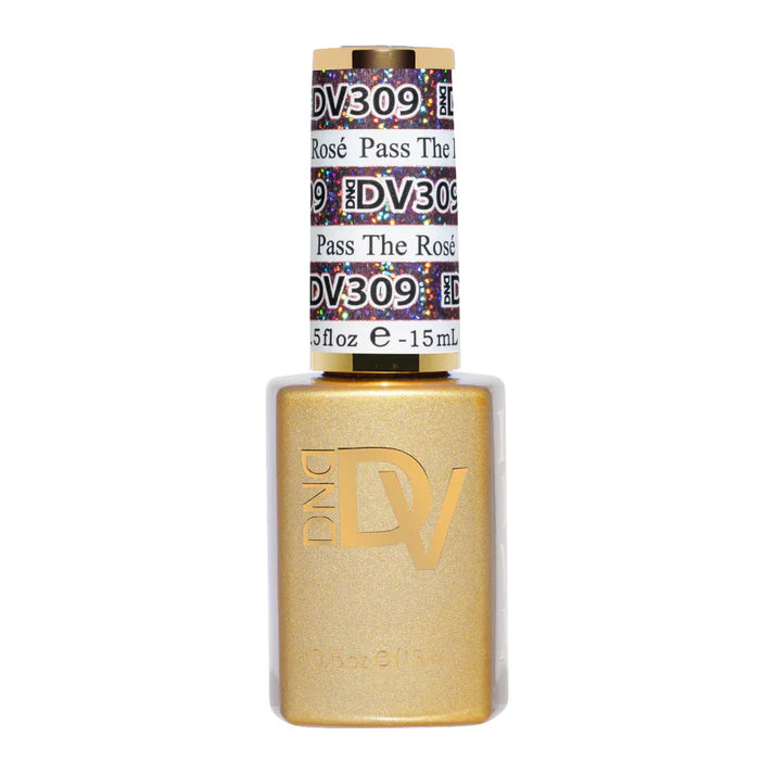 DND DIVA Gel Nail Polish 309 Pass The Rose