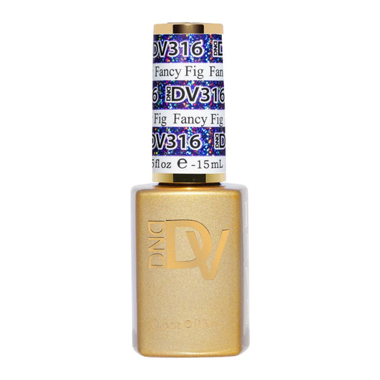 DND DIVA Gel Nail Polish 316 Fancy Fig