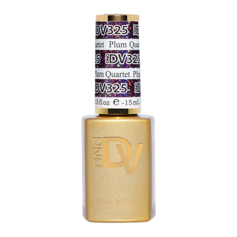 DND DIVA Gel Nail Polish 325 Plum Quartet