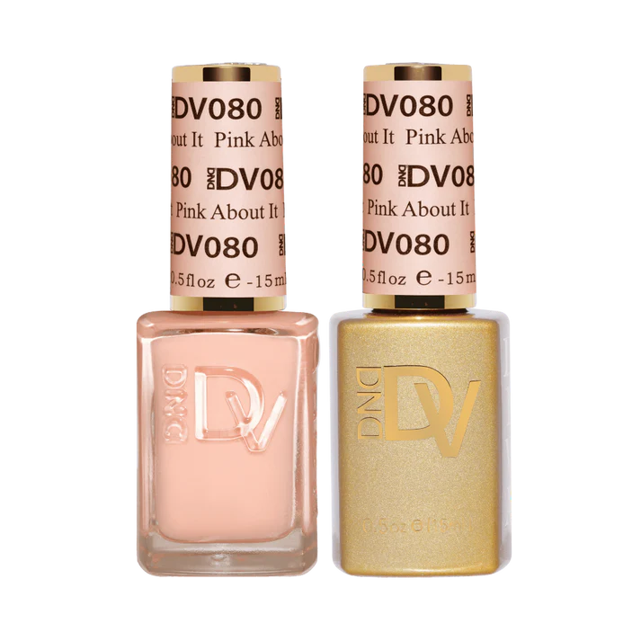 DND DIVA Gel and Lacquer Duo 080 Pink About It