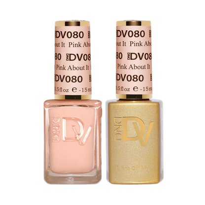 DND DIVA Gel and Lacquer Duo 080 Pink About It