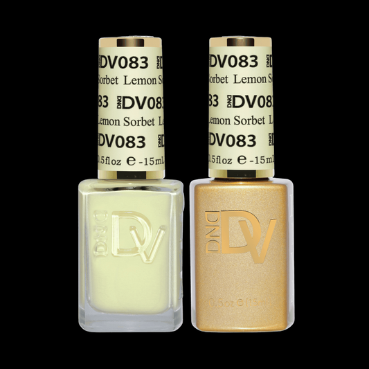 DND DIVA Gel and Lacquer Duo 083 Lemon Sorbet