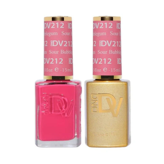 DND DIVA Gel and Lacquer Duo 212 Sour Bubblegum