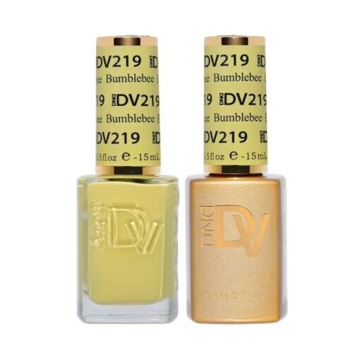 DND DIVA Gel and Lacquer Duo 219 Bumblebee