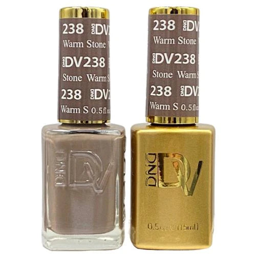 DND DIVA Gel and Lacquer Duo 238 Warm Stone