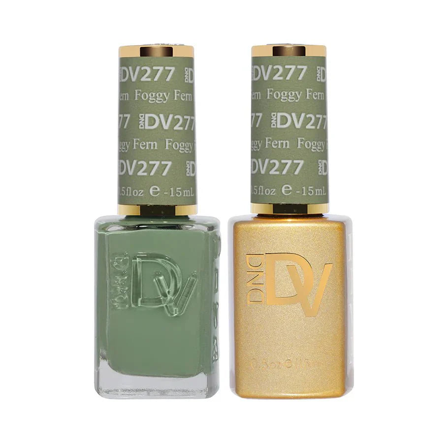 DND DIVA Gel and Lacquer Duo 277 Foggy Fern