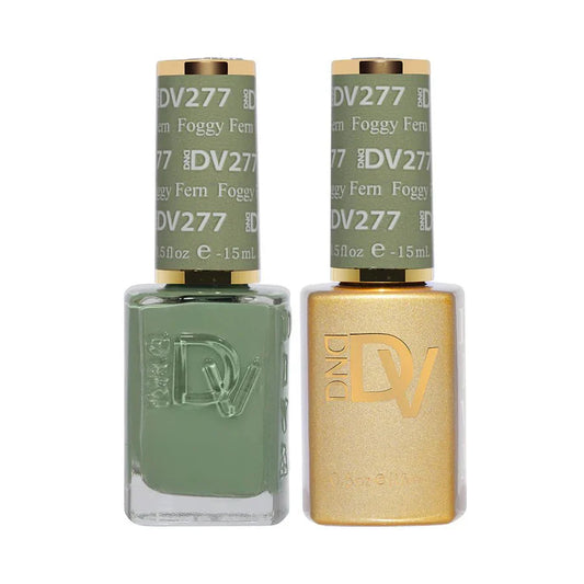 DND DIVA Gel and Lacquer Duo 277 Foggy Fern