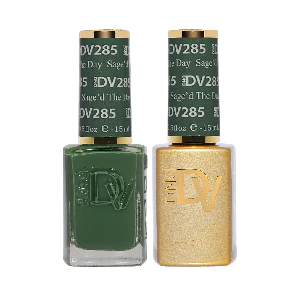 DND DIVA Gel and Lacquer Duo 285 Sage'd The Day