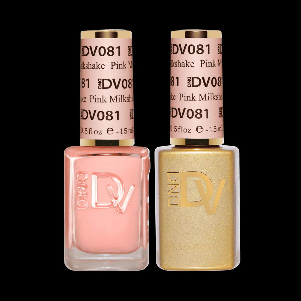 DND DIVA Gel and Lacquer Nail Polish Duo 081 Pink Milkshake