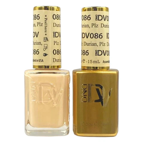 DND DIVA Gel and Lacquer Nail Polish Duo 086 Durian, Plz