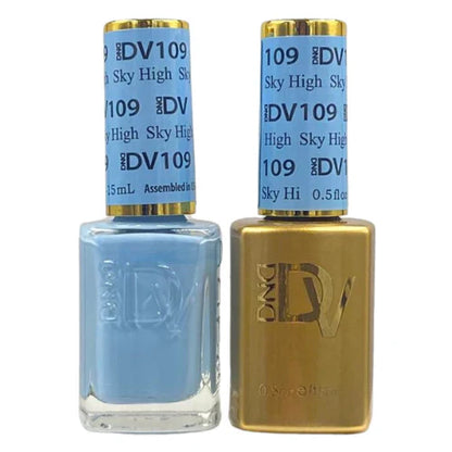 DND DIVA Gel and Lacquer Nail Polish Duo 109 Sky High