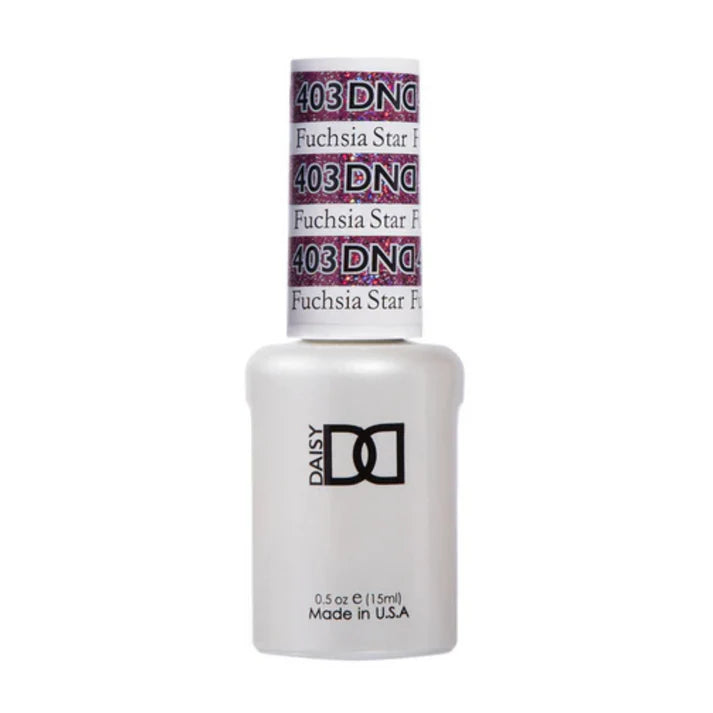 DND Gel Nail Polish 403 Fuchsia star