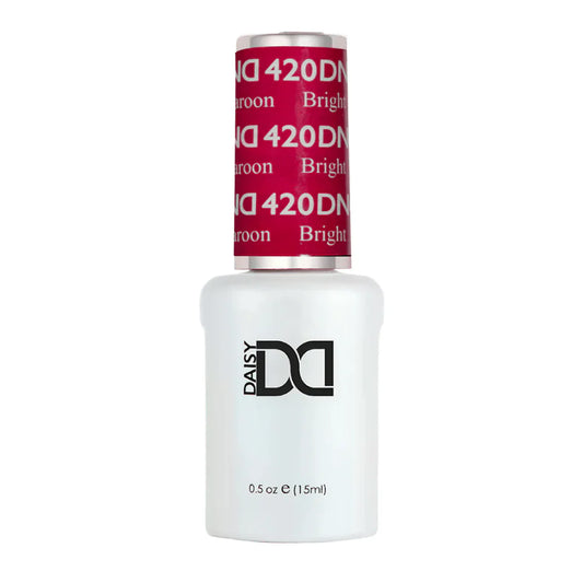 DND Gel Nail Polish 420 Bright Maroon