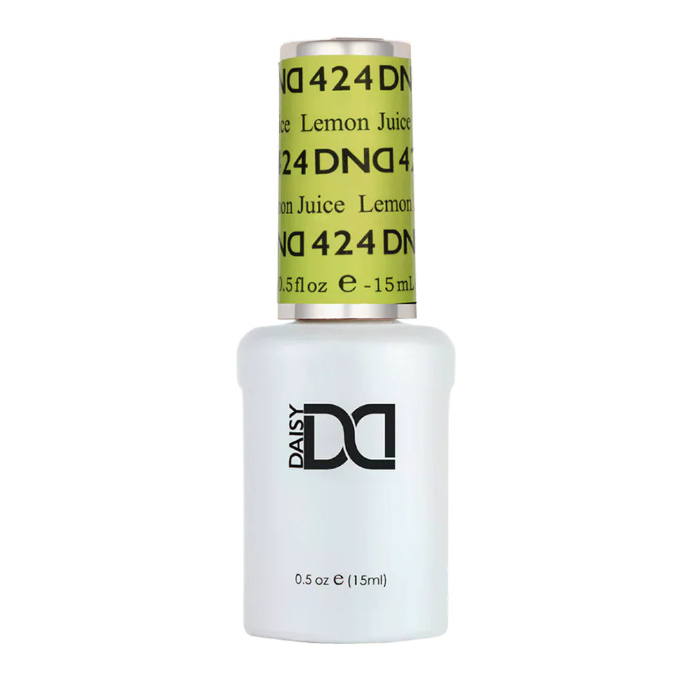 DND Gel Nail Polish 424 Lemon Juice