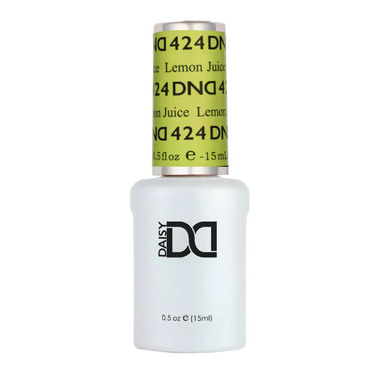DND Gel Nail Polish 424 Lemon Juice