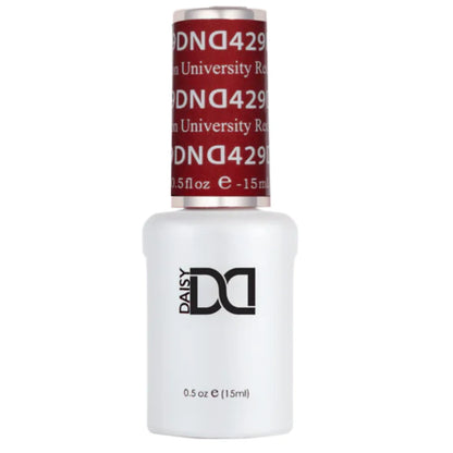 DND Gel Nail Polish 429 Boston University Red