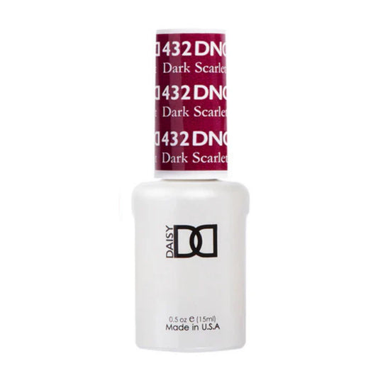 DND Gel Nail Polish 432 Dark Scarlet