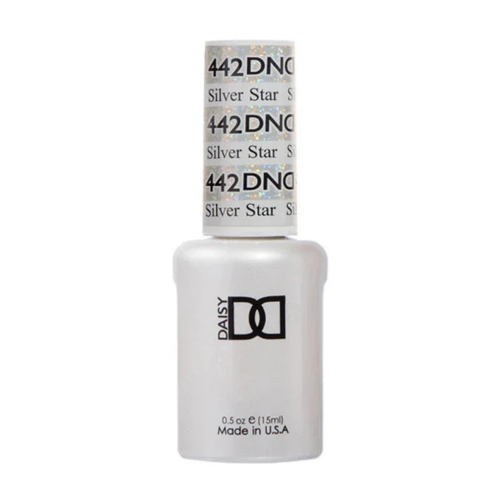 DND Gel Nail Polish 442 Silver Star