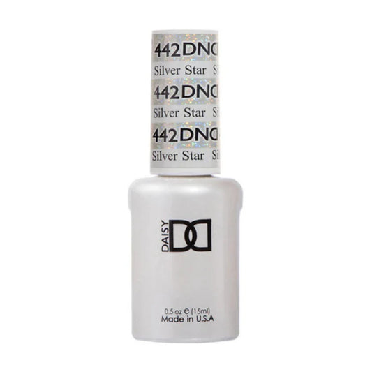 DND Gel Nail Polish 442 Silver Star
