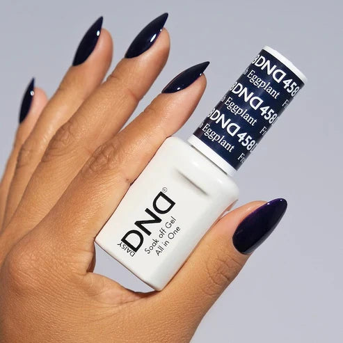 DND Gel Nail Polish 458 Fresh Eggplant