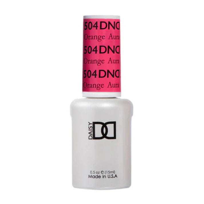 DND Gel Nail Polish 504 Orange Aura