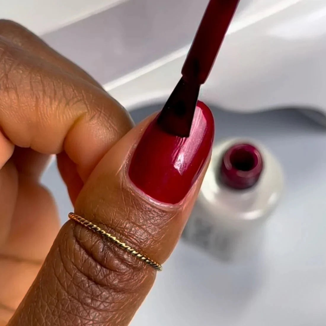 DND Gel Nail Polish 522 Pomegranate