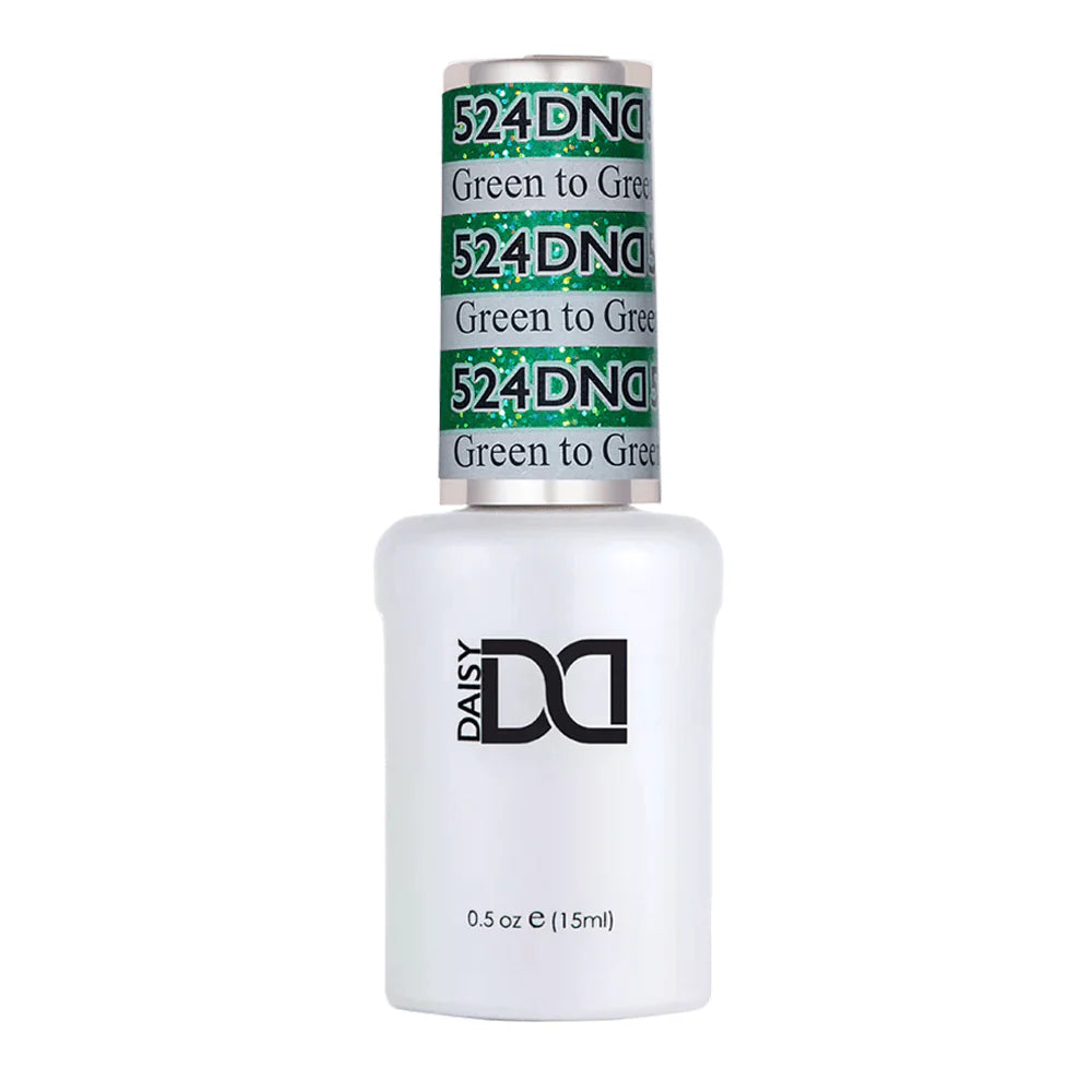 DND Gel Nail Polish 524 Green To Green