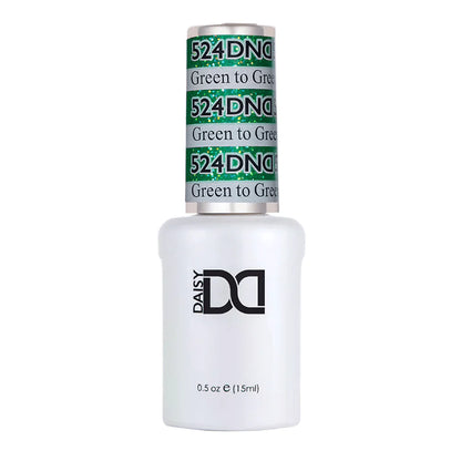 DND Gel Nail Polish 524 Green To Green