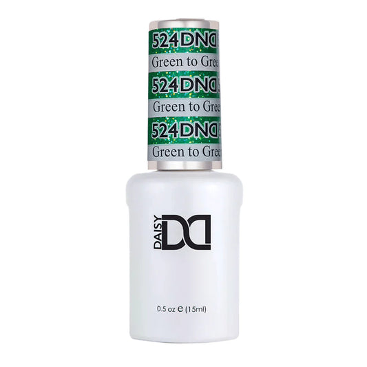 DND Gel Nail Polish 524 Green To Green