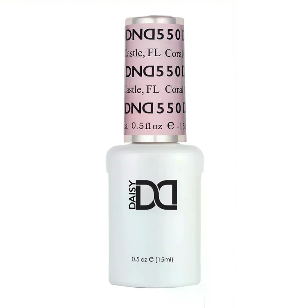 DND Gel Nail Polish 550 Coral Castle, FL