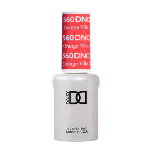 DND Gel Nail Polish 560 Orange Ville