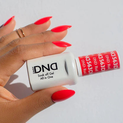 DND Gel Nail Polish 563 Red
