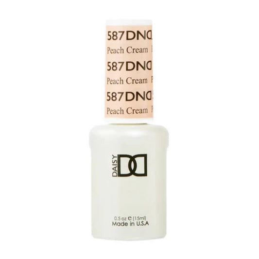 DND Gel Nail Polish 587 Peach Cream