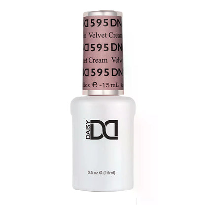 DND Gel Nail Polish 595 Velvet Cream
