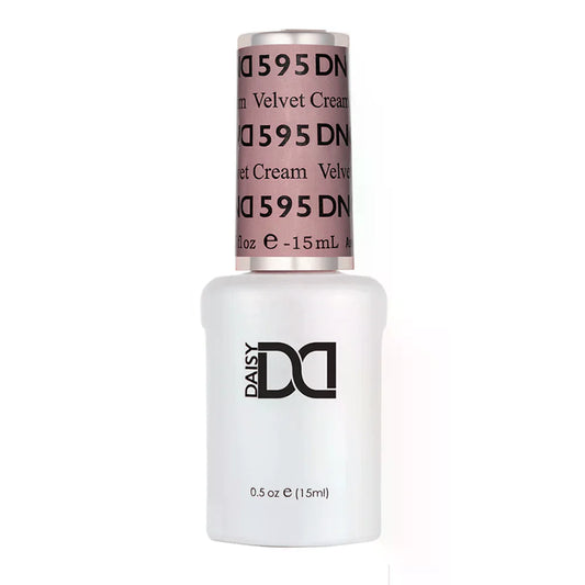 DND Gel Nail Polish 595 Velvet Cream