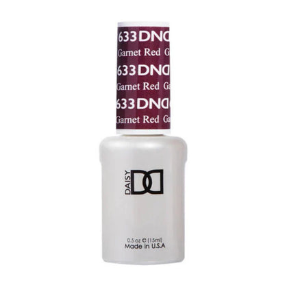 DND Gel Nail Polish 633 Garnet Red