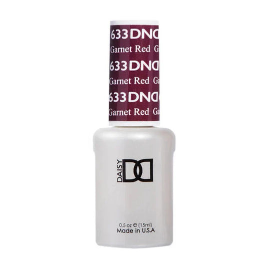 DND Gel Nail Polish 633 Garnet Red