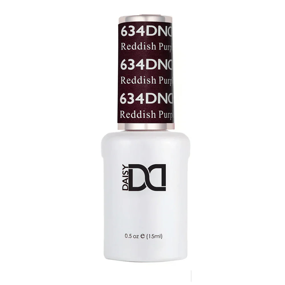 DND Gel Nail Polish 634 Reddish Purple