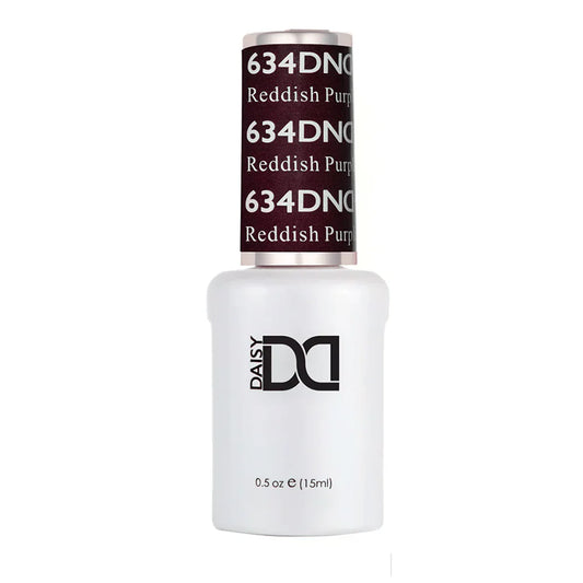 DND Gel Nail Polish 634 Reddish Purple