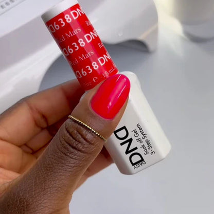 DND Gel Nail Polish 638 Red Mars
