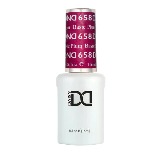 DND Gel Nail Polish 658 Basic Plum
