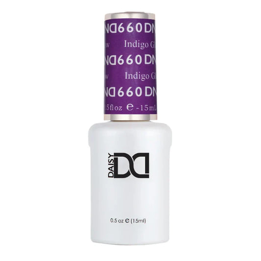 DND Gel Nail Polish 660 Indigo Glow